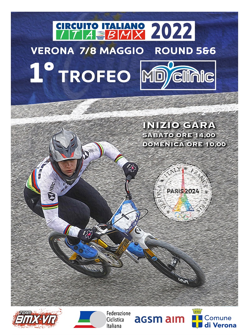 5 e 6 prova circuito italiano bmx – Verona – 7 e 8 Maggio 2022